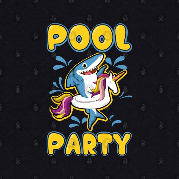 Unicorn Pool Party by Tenh